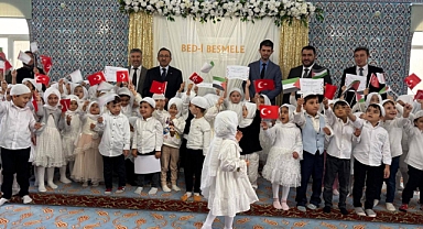 Minik Öğrenciler Bed-i Besmele ile Manevi Yolculuğa Başladı