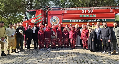 Orman Yangınlarının Sessiz Kahramanları Gönen’de Buluştu