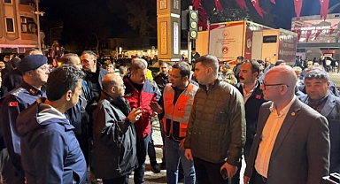 Serkan Sarı: “Geceyi Sındırgı’da Vatandaşlarımızın Yanında Geçiriyoruz”