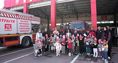 Sındırgı’da İtfaiye Haftası “Kahraman İtfaiyeciler” Etkinliğiyle Kutlandı