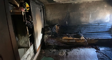 Sındırgı Yüreğil Mahallesi’nde Ev Yangını!