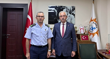 TSK Özel Eğitim Merkezi Komutanı Alb. Hakkı Şahin’den Erdek Belediyesi’ne Ziyaret