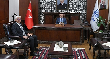 Uludağ Gümrük ve Dış Ticaret Bölge Müdürü Mehmet Tuncay Bayraktar’dan Balıkesir Valisi İsmail Ustaoğlu’na Ziyaret