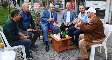 Vali İsmail Ustaoğlu, Esnaf ve Vatandaşlarla Bir Araya Geldi