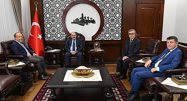 Vali Ustaoğlu, Bağımsız Denetçi ve İş İnsanlarını Kabul Etti