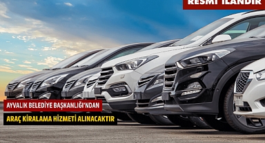 AYVALIK BELEDİYE BAŞKANLIĞI'NDAN