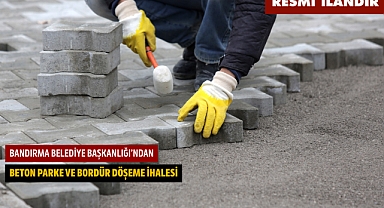 BANDIRMA BELEDİYE BAŞKANLIĞI'NDAN