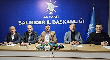 AK Parti Balıkesir İl Teşkilatında Yönetim Toplantısı Gerçekleştirildi