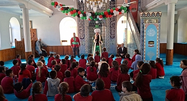 Altıeylül’de Cami-Okul Buluşması: Çocuklar Manevi Değerlerle Tanıştı