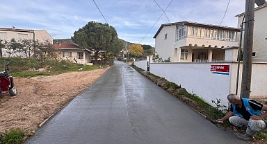 Avşa’da Yol Konforu Artıyor: Üç Noktada Betonlama Tamamlandı