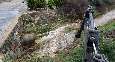 Ayvalık’ta Sağanak Yağışa Karşı Koordineli Mücadele