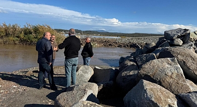 Ayvalık’ta Taşkın Sonrası DSİ’den Yerinde İnceleme
