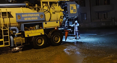 Balıkesir Büyükşehir Belediyesi Aşırı Yağışlara Karşı Teyakkuzda