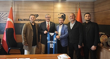 Balıkesir Büyükşehir Belediyespor’dan Chp İl Başkanlığı’na Ziyaret
