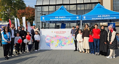 Balıkesir’de “81 Hayal Bir Türkiye” Coşkusu