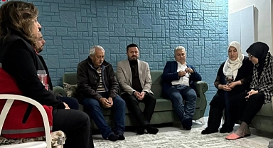 Balıkesir’de Şehit Emre Sayın’ın Ailesine Taziye Ziyareti: Protokol Üyeleri Acılı Ailenin Yanında