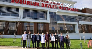 Balıkesir İl Sağlık Müdürü Dr. Miraç Çavdar’dan Susurluk Devlet Hastanesine İnceleme Ziyareti