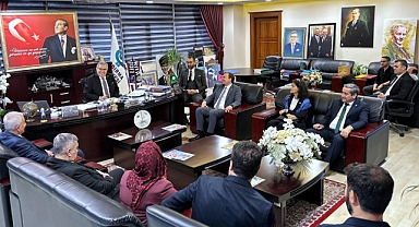 Balıkesir SMMMO Heyetinden Bandırma Belediyesine Ziyaret