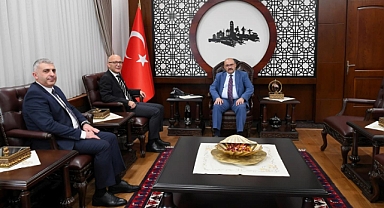 Balıkesir Valisi İsmail Ustaoğlu’na İki Önemli Ziyaret