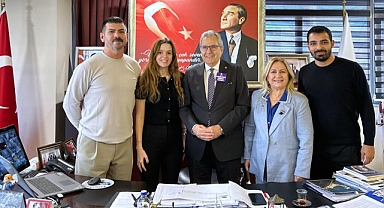 Bandırma’da Encümen Toplantısı Sonrası Spor Dünyasından Ziyaret