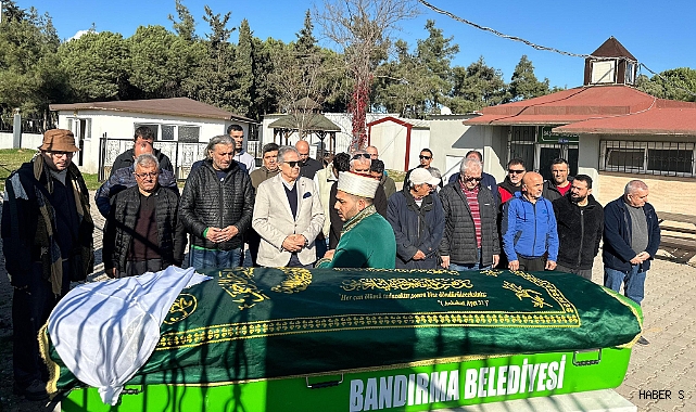 Bandırma’da Figen Ünal Dualarla Uğurlandı