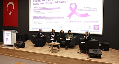 BANÜ’de 25 Kasım Paneli: Kadına Yönelik Şiddetle Mücadele Farkındalığı İçin Geniş Katılımlı Program