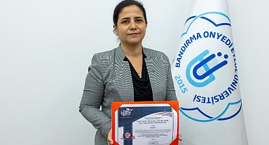 BANÜ’de Uluslararası Başarı: Doç. Dr. Nilay Ildız’a Isıf’25’te Bronz Madalya