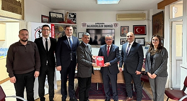 Başkan Hakan Şehirli’den Ankara Balıkesirliler Derneği’ne Ziyaret