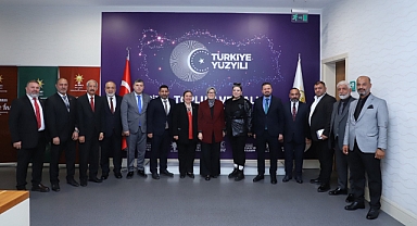 Belgin Uygur, Roman Dernekleri Federasyon Başkanlarını Ağırladı