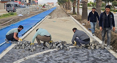 Burhaniye’nin Çehresi Yenileniyor: Fen İşleri’nden Yoğun Çalışma Mesaisi