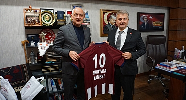 Canbey, Bandırmaspor Yönetimini Meclis’te Ağırladı