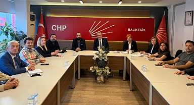 CHP Balıkesir İl Başkanlığı’nda 39. Dönem Yönetim Kurulu Toplantısı Gerçekleştirildi