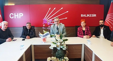CHP Balıkesir İl Başkanlığı’nda Savaştepe Ziyareti