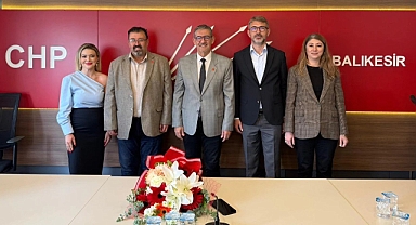 CHP Bigadiç Teşkilatından İl Başkanlığı’na Ziyaret