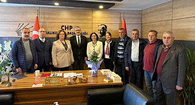 CHP Susurluk Teşkilatından İl Başkanlığı'na Ziyaret