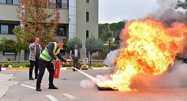 Depremden Yangına, BAÜN’de Afet Hazırlığı Uygulamalı Olarak Test Edildi