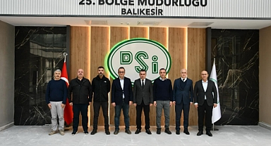 DSİ’nin Üst Düzey Heyeti Balıkesir’de: Bölgedeki Su Yapıları ve Projeler Masaya Yatırıldı