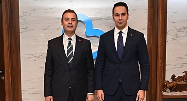 DYP Genel Başkanı Cenk Küpeli’den Başkan Ahmet Akın’a Ziyaret