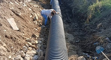 Edremit Güre Mahallesi’nde Yağmursuyu Drenaj Hattı Çalışmaları Başladı