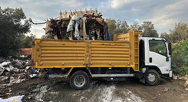 Edremit’te İzinsiz Moloz Dökümüne Karşı Temizlik Seferberliği