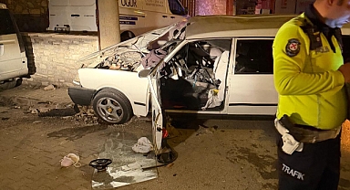 Edremit’te Kaza Şans Eseri Ucuz Atlatıldı