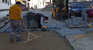 Edremit’te Yol Çalışmaları Hızlandı: Tuzcumurat Mahallesi’nde Tamirat Başladı