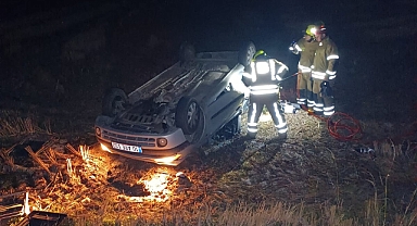Gönen–Bandırma Karayolunda Kaza: Araçta Sıkışan Sürücü Kurtarıldı
