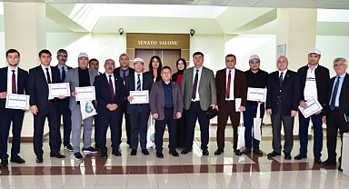 Gülistan Devlet Üniversitesi Heyeti BAÜN’de Sertifikalarını Aldı