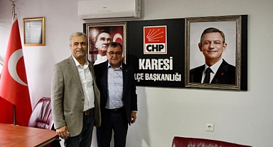 Hakan Şehirli'den Chp Karesi Teşkilatına Destek Ziyareti