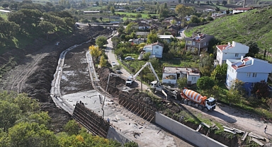 Karesi Ortaca Deresi’nde Taşkın Riski Tarihe Karışıyor