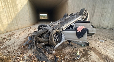 Karesi Yeniköy Mevkiinde Korkutan Kaza: 4 Kişi Yaralandı