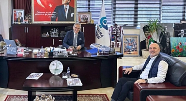 Marmara Adalar Belediye Başkanı Aydın Dinçer’den Bandırma Belediyesi’ne Ziyaret