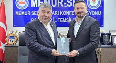 Mehmet Aydemir’den Memur-SEN Balıkesir İl Başkanlığına Ziyaret