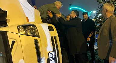 Mehmet Aydemir, Kaza Yapan Vatandaşlara Yardıma Koştu